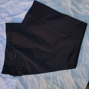 Dockers straight fit black pants